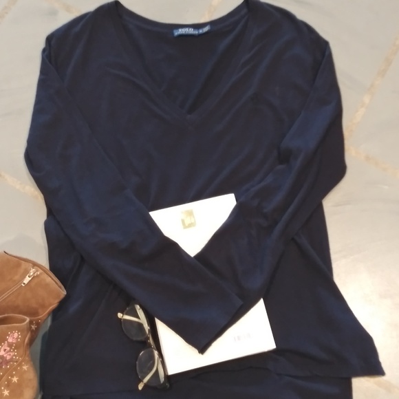 Polo Ralph Lauren Tops - Polo V neck Tee